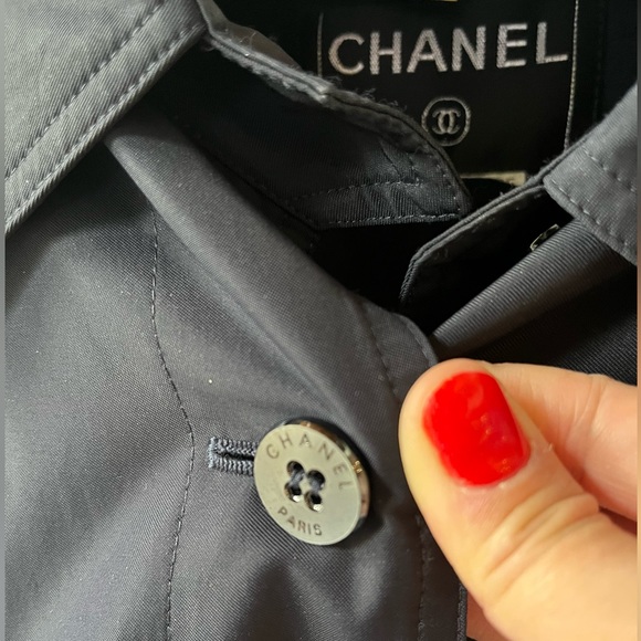 Vintage Chanel Trench Coat - Picture 8 of 10